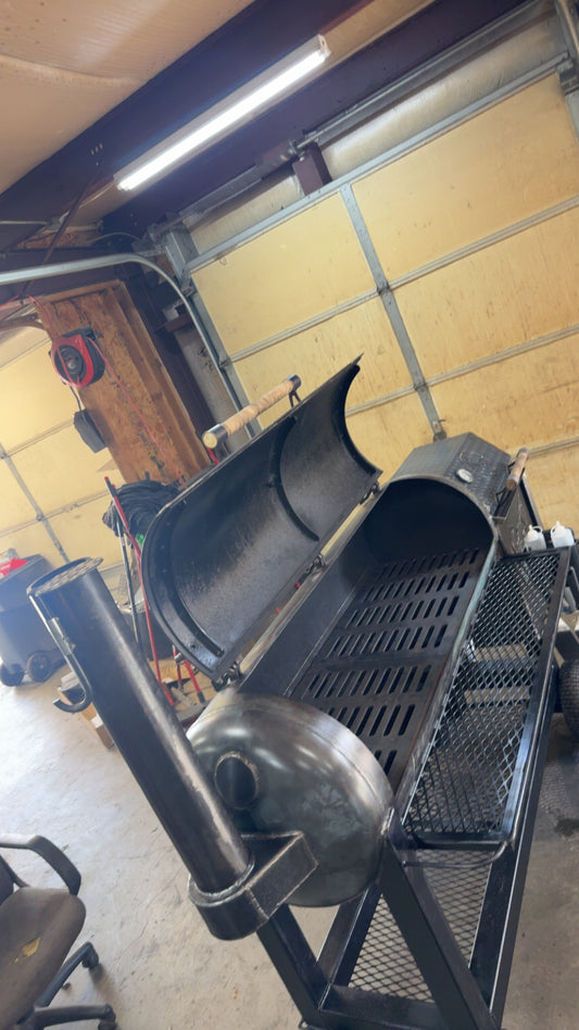 Hawg leg 120gallon smoker