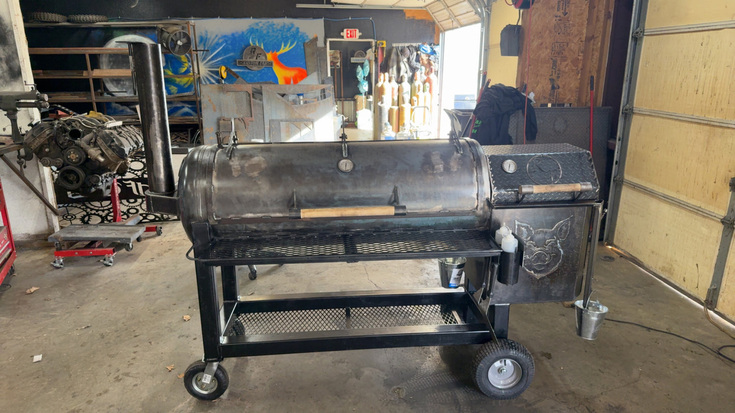 Hawg leg 120gallon smoker