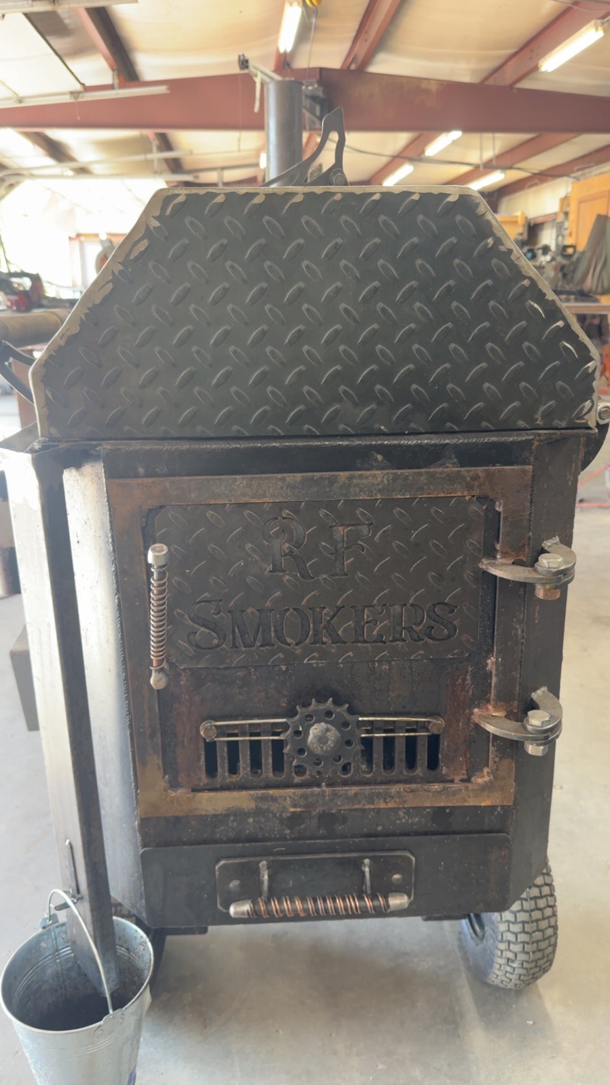 Hawg leg 120gallon smoker